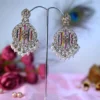 Gulnaar multicolor Kundan Earrings