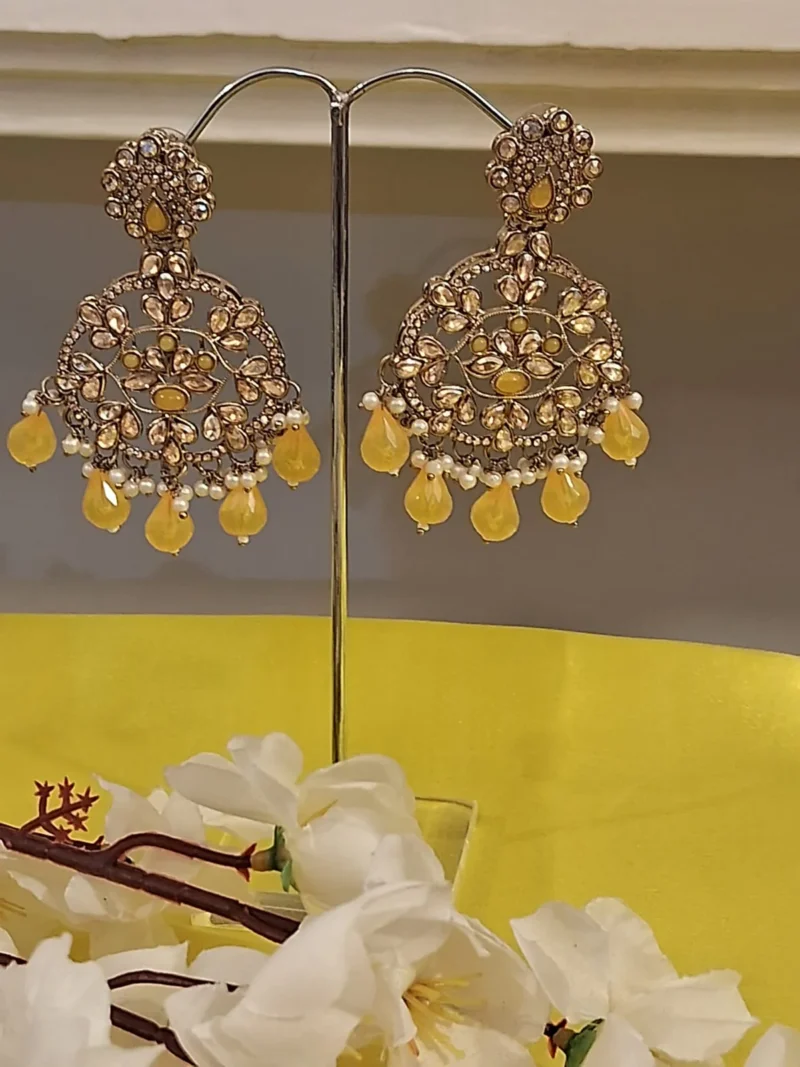Rani Reverse AD Yellow Danglers