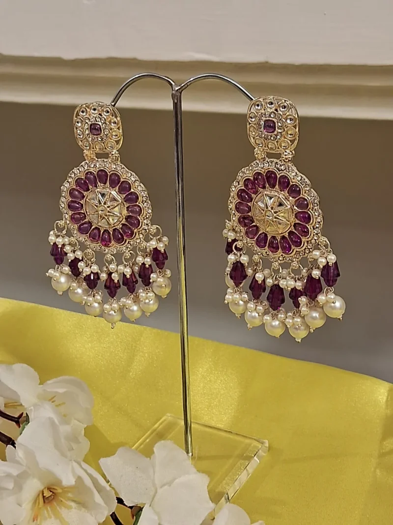 Rajkumari Pearl Earrings - Image 6