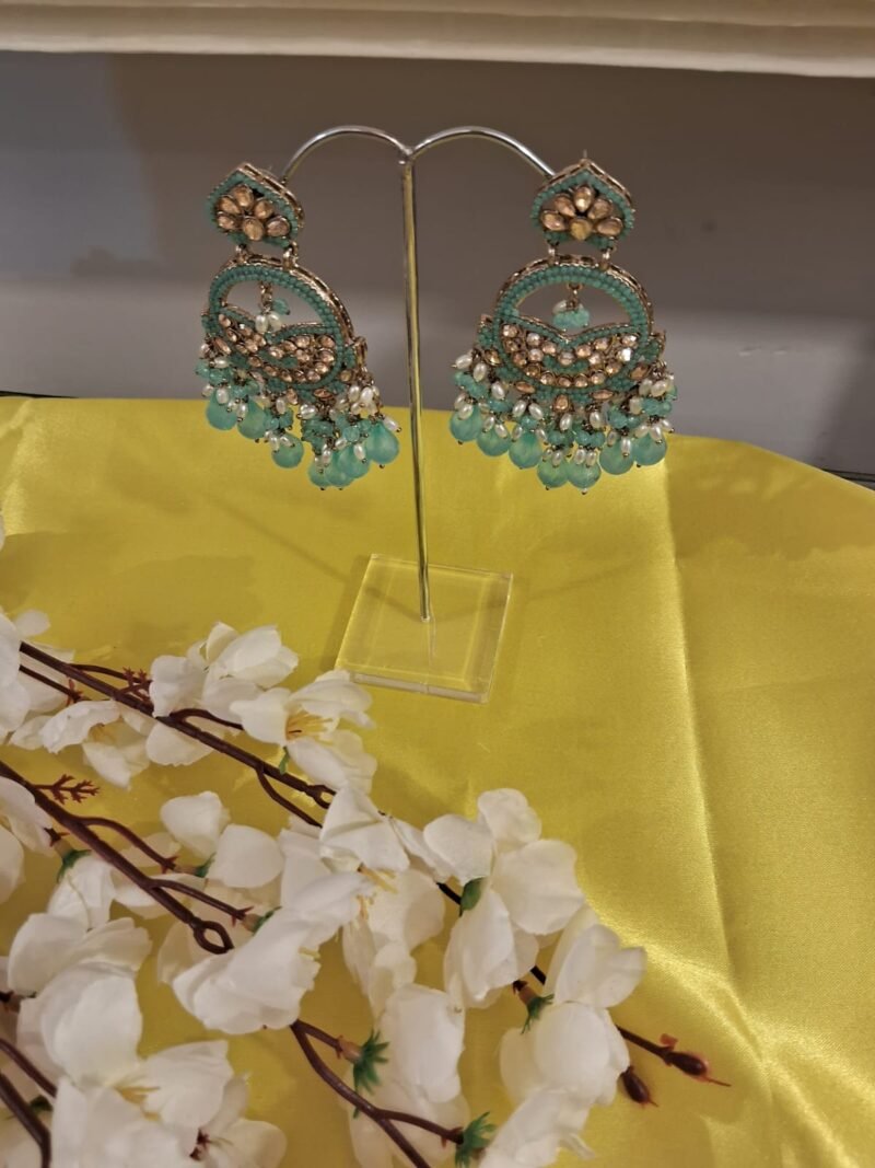 Neelpari Pearl Danglers - Image 3