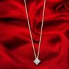 Princess Cut Solitaire Pendant